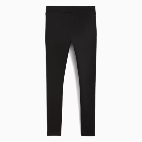 NEW PUMA Women Essentials Black Logo Leggings - Picture 4 of 5